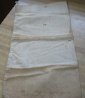 Vintage Canvas Cloth Bank Bag The First National Bank Springfield  1000  19x11
