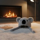 Fuzzy Koala Earflap Hat Warm Koala Fuzzy Hat Windproof For Skiing  Women  Teens