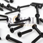  500  8 1  Phillips Pan Head Oxide Sheet Metal Screws