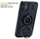 For Apple Iphone 12 Pro Max 5g Case Rubber Hard Cover Ring Kickstand Shockproof