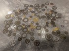 100 Grams Watch Gears Steampunk Watchmakers Art Lot 137 Pcs- All Gears