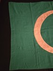 Vintage Kingdom Of Egypt Flag Green  Hand Sewn Large 36  X 50  Rare Historic 