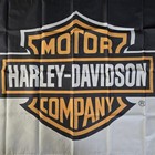 Harley-davidson Motor Company Bar Shield 3x5 Flag Banner Motorcycle Garage
