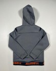 Russell Hoodie Youth Large 10-12 Gray Dri-power 360 Full Zip Performance Rb39450