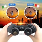 180x100 High Power Military Binoculars Day night Bak4 Optics Hunting Camping bag