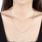 925 Sterling Silver Necklace 16 18 20 22 24 Inches Fine 1 5mm Box Chain