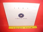 1992 Cadillac Eldorado Touring Coupe Seville Sts Brochure Paint Chips Lot Of 7