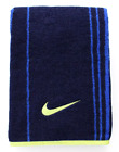 Nike Striped Jacquard Towels 2 Pack Large Midnight Navy   Gym Red