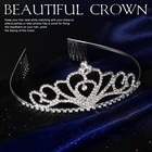 5pcs Women Tiaras  Tiara Crown  Tiara For Little Girls Rhinestone Headbands