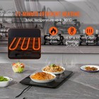 16 5  X 11  Electric Food Buffet Server 100w Glass Warming Tray