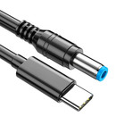 Type-c To Dc5525 Male Charging Adapter 9v 12v 15v 20v Pd100w Power Charger Cable