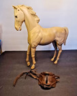 Vintage 1967 Louis Marx Johnny West Jointed Horse Moveable Head   Legs