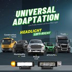 2pcs Universal Headlight Heated Led Plow Lights Replaces  1312100