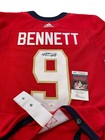 Sam Bennett Signed Authentic Adidas 2024 Panthers Stanley Cup Jersey Jsa Coa