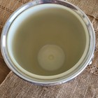 Vintage Mid Century Modern Atomic Kromex Spun Aluminum 10-1 2  Tall Ice Bucket