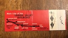 Lehigh Valley Railroad Fast Carload And Piggyback Service Matchbook Cover  x1 