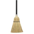 Laitner Brush Company 474 Natural Mini Corn Broom With 30 In  Wood Handle