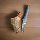 Handmade Dragonglass-style Knife Prop   Obsidian Look   Game Of Thrones