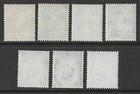 Gb Sg570wi 576awi 1958 Qeii National Emblems Inv  Wmk  Set Of 9 Mint Umm  C   145