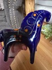 Vintage Mid-century Modern Ceramic Horse Figurine Made In Italy