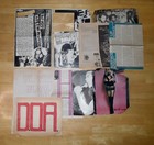 Vintage Punk Rock Magazine Clippings Pictures Drawings Lot 1970s 1980s 70s 80s