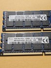 Sk Hynix 16gb Pc3l-12800r Ddr3 1600mhz Ecc Reg Server Ram - Lot Of 2