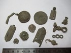 Antique Brass Bronze Lot Medieval     From Europe Bog Find As Pictured  3-dt-13