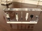 Ac Delco   General Motors - Spark Plug Components Lucite Desk Display