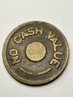 Rare India Amusement Token For British Expats Larger Size Brass Old  uj1