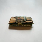 Vintage Tin Friction Police Car Toy Japan