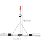 Concrete Vibrating Tool - Electric Cordless Screed Vibratory Kit
