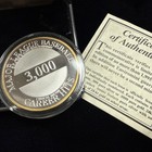 Eddie Murray Orioles Highland Mint  999 1 Troy Silver Ounce Coin Medallion 3 000