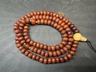 Vintage 108 Lotus Bodhi Seed Mala Necklace 30  Tibetan Prayer Beads Natural