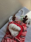 Nwt Merry   Bright Collection Holiday Christmas Hoodie Reindeer Cat Apperal