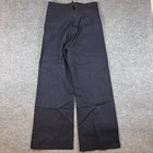 Vtg 70s Us Navy Sailor Pants Mens 32l 32x32 Wool Cracker Jack Bell Bottom Flare