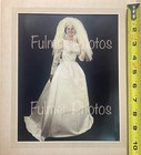 Stunning Mid Century 8x10 Vtg Hand Tinted Color Wedding Bride Portrait Photo Coa