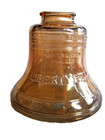 Carnival Glass Liberty Bell Coin Bank
