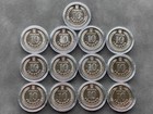 Ukraine 10 Hryven 2022-2025      armed Forces Of Ukraine   13 Coins  In Capsules 