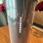 Nwt Rare Starbucks Christmas Tree   Reindeer 24 Oz Tumbler With Lid With Present