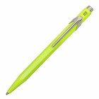 Caran D ache Metal Collection Ballpoint Pen In Fluorescent Yellow - New  no Box 