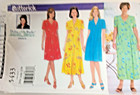 Butterick 5433 Sewing Pattern Ladies Fit   Flare Dress Sizes 28w-32w New 1998