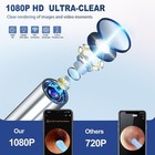 Wireless  Ear Wax Remover Set  1296p Camera Hd Ear Endoscope Spoon Pick  Tools 