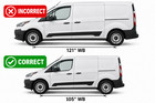 Rezaw-plast Cargo Mat For Ford Transit Connect 2014-2025 105in Wb Short Odor Blk
