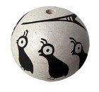 Quail Family Seed Pot Pottery Acoma Signed R Concho