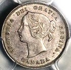 1899 Pcgs Au 55 Canada Victoria 5 Cents Sterling Silver Coin  25120502c 