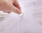 Mosquito Net Bed Canopy White Hanging Curtain Insect Bug Protection For Home New