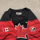 Team Canada 2017 Olympics Authentic Ice Hockey Shirt Jersey Nike Size L Xl