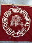 Rare Concord New Hampshire Nh Bicentennial 1765-1965 Coach Flag Souvenir Book
