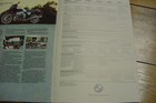 Vintage Bmw Motorcycle 1979  Brochure R100rs  R100rt  R100s  R100t  R80 7  R65