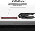 Mens Slim Wallet Rfid Blocking Bifold Wallets For Men Minimalist Genuine Leather